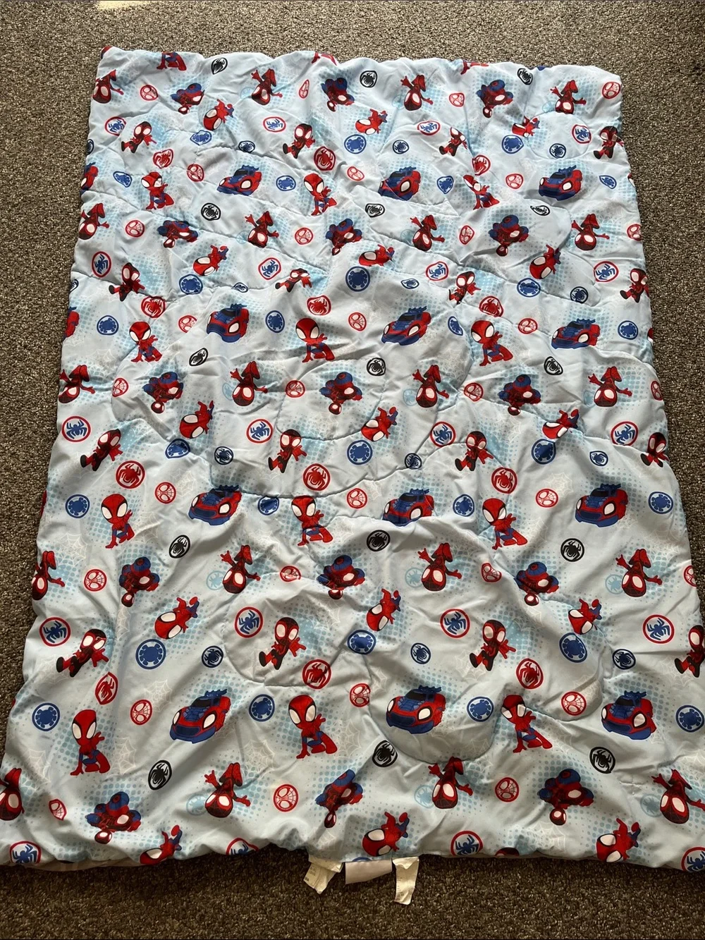 Spidey and friends toddler comforter
